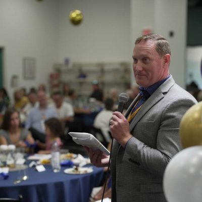 Alumni awards presentation at Life Chiropractic College West